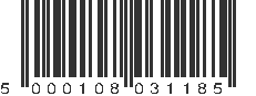 EAN 5000108031185
