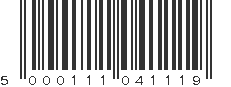 EAN 5000111041119