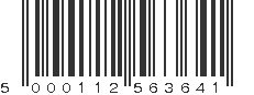 EAN 5000112563641