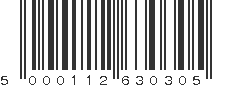 EAN 5000112630305