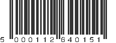 EAN 5000112640151