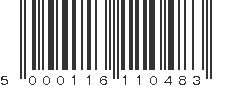 EAN 5000116110483