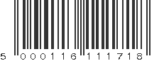 EAN 5000116111718