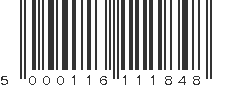 EAN 5000116111848