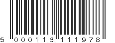 EAN 5000116111978