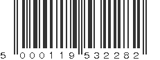 EAN 5000119532282