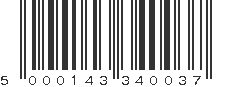 EAN 5000143340037