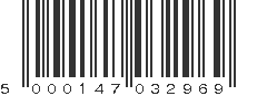 EAN 5000147032969