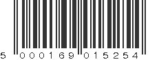 EAN 5000169015254