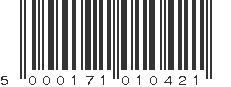 EAN 5000171010421