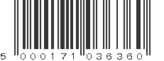 EAN 5000171036360