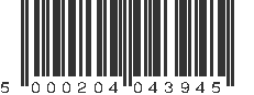 EAN 5000204043945