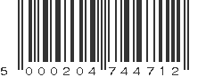 EAN 5000204744712