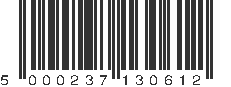 EAN 5000237130612