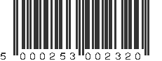 EAN 5000253002320