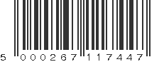 EAN 5000267117447