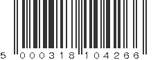 EAN 5000318104266