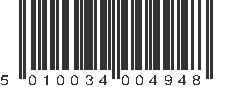 EAN 5010034004948