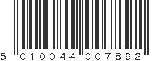 EAN 5010044007892