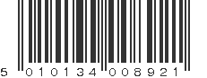 EAN 5010134008921