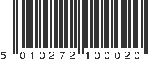 EAN 5010272100020
