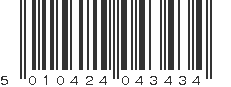 EAN 5010424043434