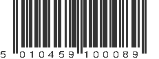 EAN 5010459100089