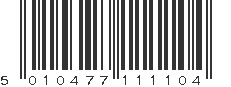 EAN 5010477111104