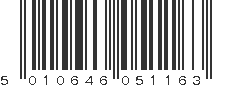 EAN 5010646051163