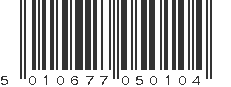 EAN 5010677050104