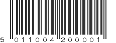 EAN 5011004200001