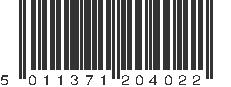 EAN 5011371204022