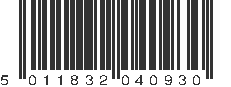 EAN 5011832040930