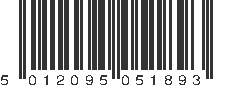 EAN 5012095051893