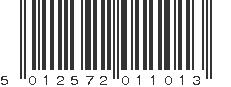 EAN 5012572011013