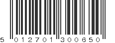 EAN 5012701300650
