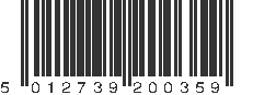 EAN 5012739200359