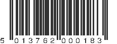 EAN 5013762000183
