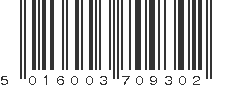 EAN 5016003709302