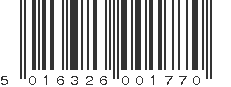 EAN 5016326001770