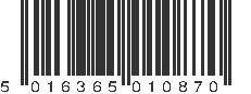 EAN 5016365010870