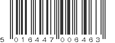 EAN 5016447006463