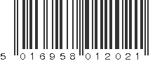 EAN 5016958012021