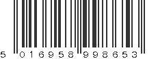 EAN 5016958998653