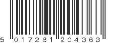 EAN 5017261204363