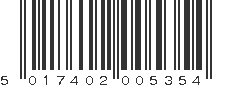EAN 5017402005354