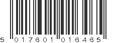EAN 5017601016465