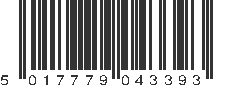EAN 5017779043393