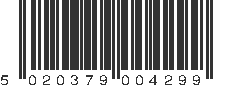 EAN 5020379004299