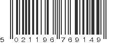 EAN 5021196769149